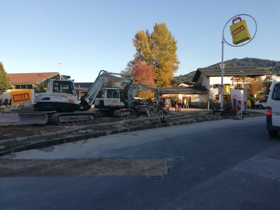 Bagger der Berger GmbH im Einsatz — Bild 4