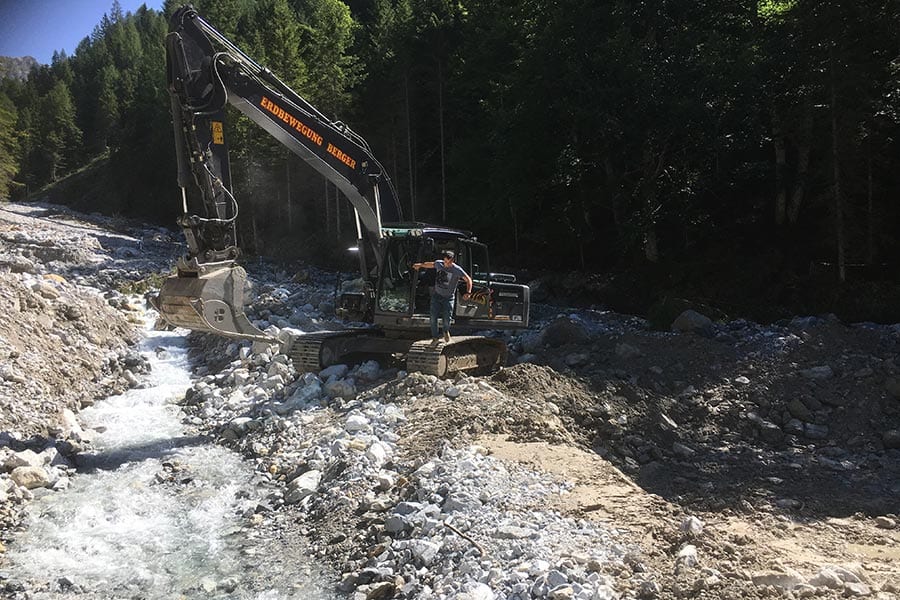 Erdarbeiten der Berger GmbH im Pongau — Bild 5