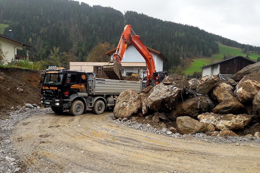Erdarbeiten der Berger GmbH im Pongau — Bild 2