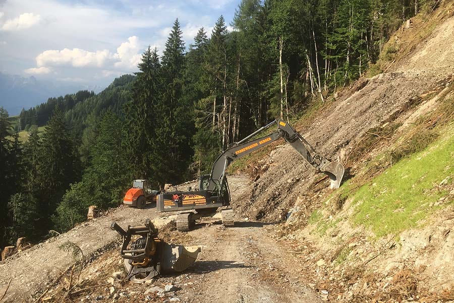 Wegbau- und Steinsatzarbeiten der Berger GmbH im Pongau — Bild 6
