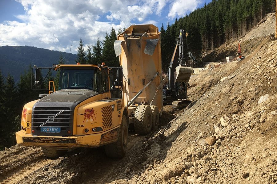 Wegbau- und Steinsatzarbeiten der Berger GmbH im Pongau — Bild 7