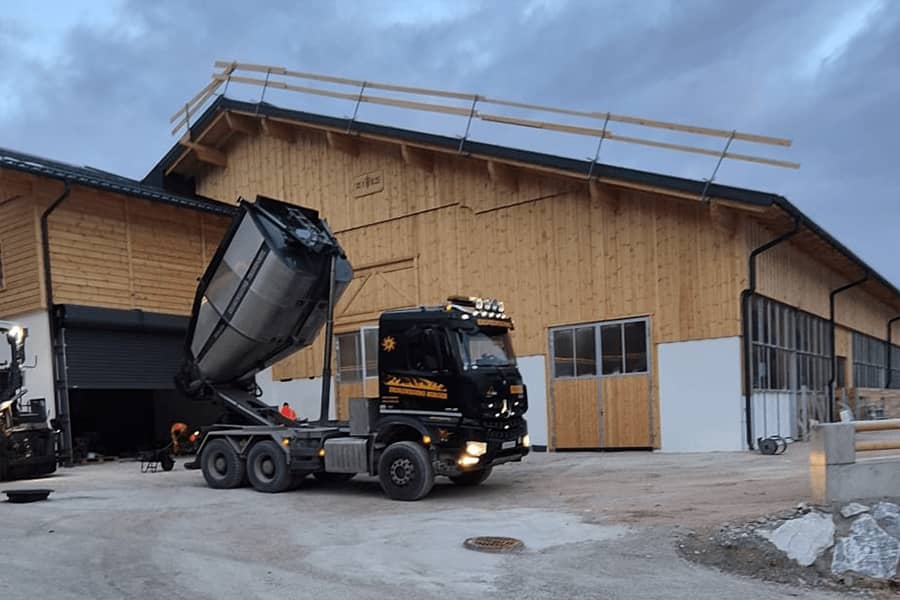 Baustelle Forstau Elmaugut, 2025