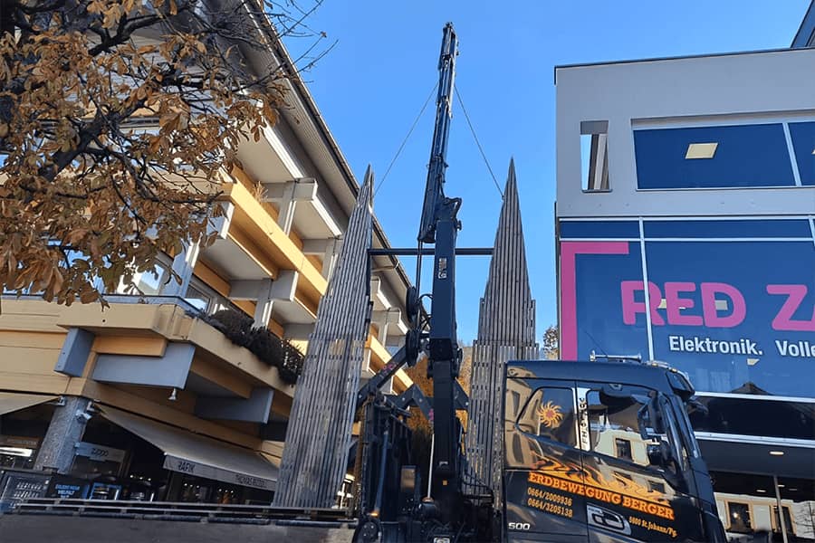 Baustelle St. Johann Lichteradvent, 2025
