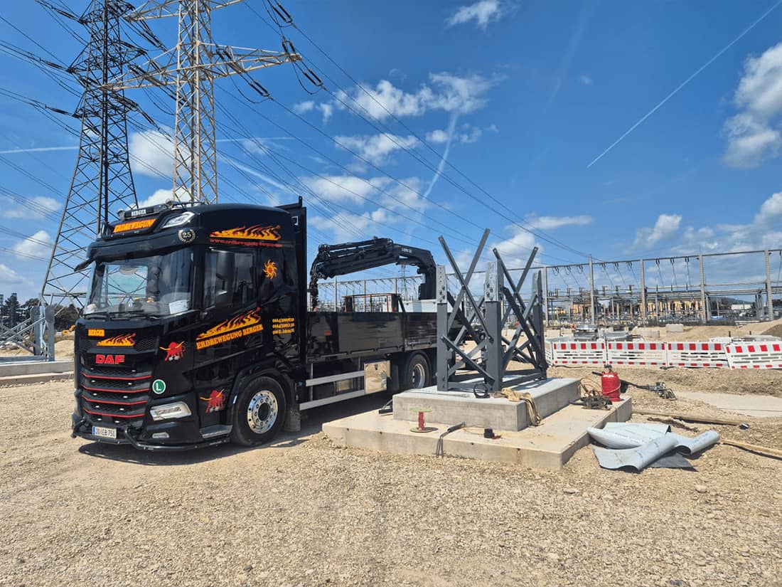 Baustelle Stromkabelmontage Linz19, 2025