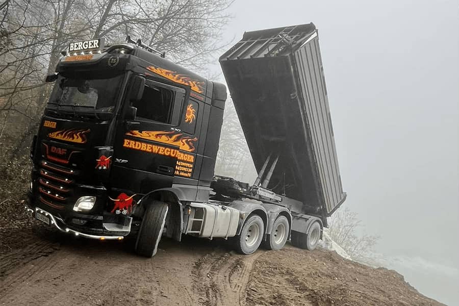 Baustelle Wasserwirtschaft Laufen, 2025