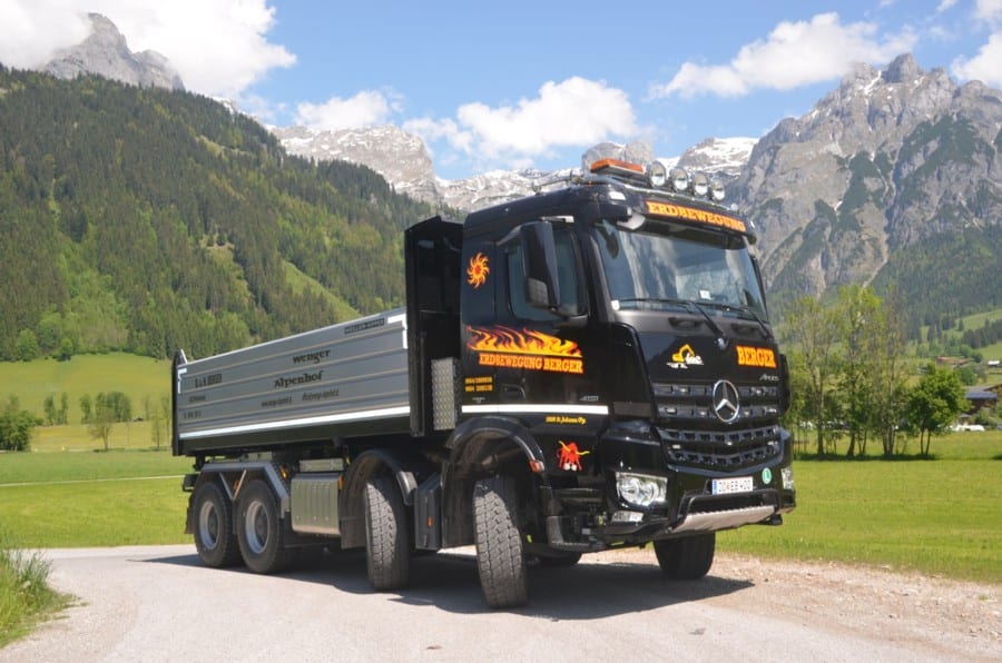 Transportfahrzeuge der Berger GmbH im Einsatz — Bild 8