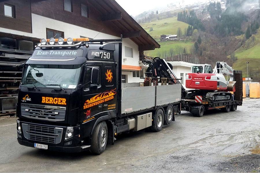 Transportfahrzeuge der Berger GmbH im Einsatz — Bild 2
