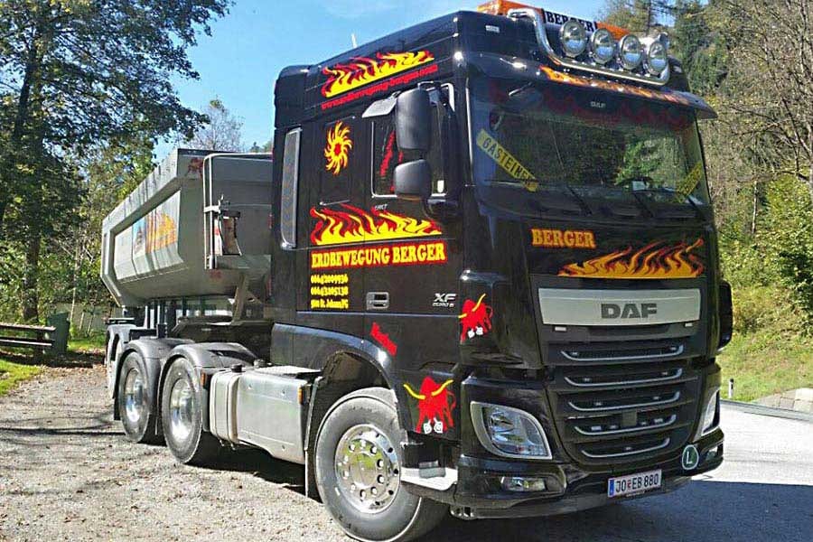Transportfahrzeuge der Berger GmbH im Einsatz — Bild 3