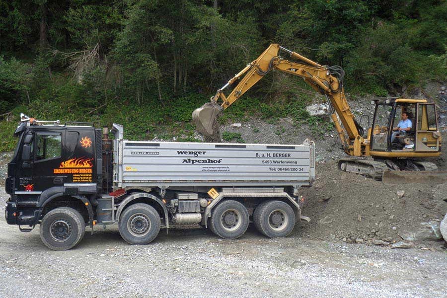 Transportfahrzeuge der Berger GmbH im Einsatz — Bild 7