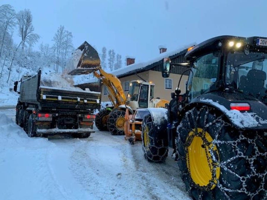 Winterdienst der Berger GmbH im Pongau — Bild 4